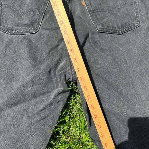 Orange tag Levi’s black Jeans 38x30 - Picture 7 of 9